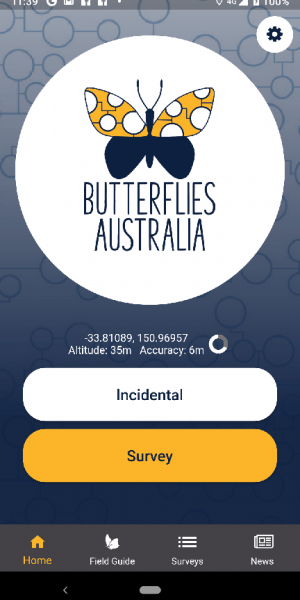 Butterflies Australia App screenshot